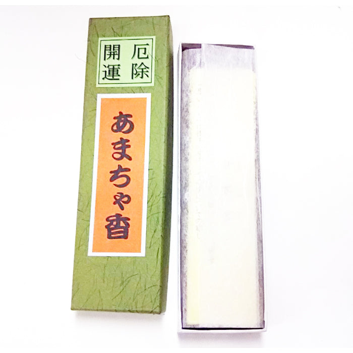 淡路梅薫堂の神仏お好みのお香（お線香）　厄除開運あまちゃ香18ｇ
