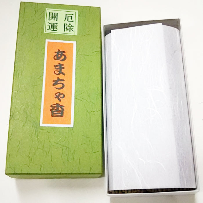 淡路梅薫堂の神仏お好みのお香（お線香）　厄除開運あまちゃ香90ｇ